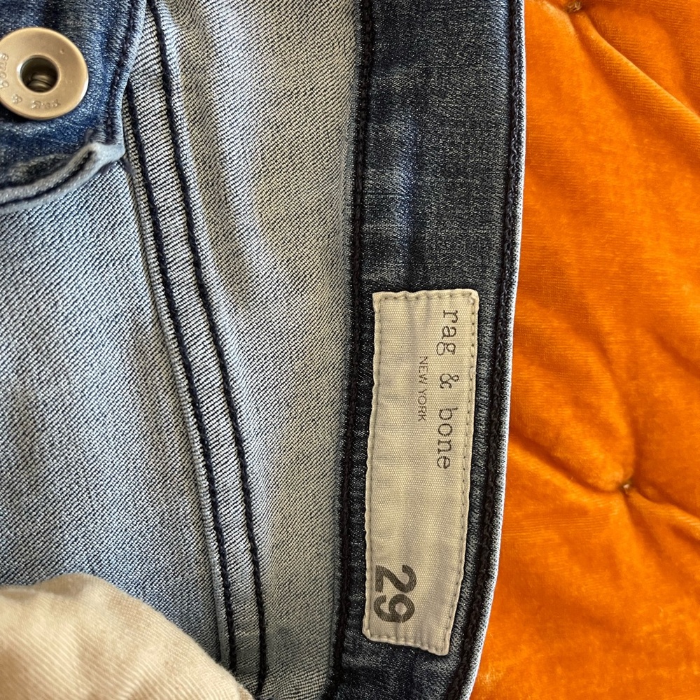 Rag & Bone Men's Blue Jeans